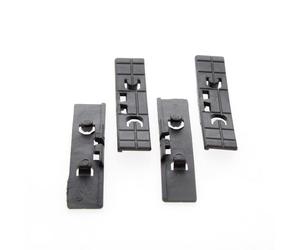 Tampone cuscinetto scanalato KIT 4PZ asciugatrice C00255284 Hotpoint Ariston