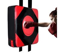 Tampone Da Boxe - Tessuto Oxford + Bersaglio Da Allenamento Per Boxe Per Marziali In Pelle PU | Strike Board Montato A Parete Con Cinghie Regolabili | Allenatore Di Pugni Mma Palestra In Casa Adu