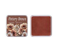 Tampone di inchiostro neutro a lunga durata con cotone, ideale per contabilità e progetti creativi, multiuso, in ABS, per scrapbooking e contabilità