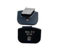 Tampone di lucidatura diamantato for metallo Soft Bond New Grind Rhino Piastra for levigatura pavimenti in cemento con un foro for vite(Extreme Hard-Blue,Grit 50,9pcs)