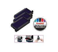 Trodat 6 4910 Timbro E Inchiostro Blu 1 Pezzo 1427-Tro