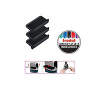 Tampone di ricambio 64912 - nero - Trodat - conf. 3 pezzi