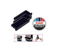 Blister da 3 Tamponi 6 4913 NERO Trodat Cuscinetto inchiostrato Printy 4913