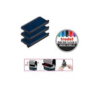 Tampone di ricambio 6/4915 - blu - Trodat - conf. 3 pezzi
