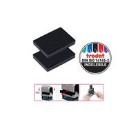 Tampone di ricambio 6/4929 - nero - Trodat - conf. 2 pezzi