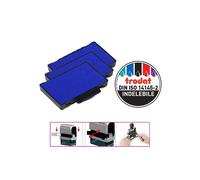 Tampone di ricambio 6/53 - blu - Trodat - conf. 3 pezzi Quantita min. 1