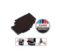 Tampone di ricambio 6/53 - nero - Trodat - conf. 3 pezzi