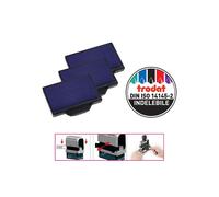 Blister da 3 Tamponi 6 56 BLU Trodat Cuscinetto inchiostrato