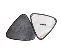 Tampone di ricambio per mop - 9,84 in 10 pezzi Triangolo Nuovo di ricambio | Accessorio per testa di facile pulizia, per la polvere dei pavimenti in legno fra