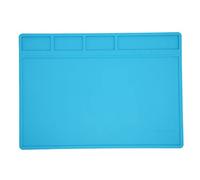 Tampone di saldatura in silicone riparazioni di calore anti -statico con scala per l'elettronica