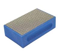 Tampone Diamantato Abrasivo 55x90 mm Smussatura Rifinitura Bordi Spigoli