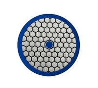 Tampone diamantato per lucidatura 4 pezzi diamantati flessibili for lucidatura a secco 125 mm/5" disco abrasivo for pietra granito marmo(4pcs 800)