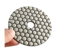 Tampone diamantato per lucidatura Set di tamponi lucidanti diamantati da 4 pollici e 8 pezzi, disco abrasivo a secco