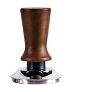 Tampone For Caffè Portatile Da 51/53/58 Mm, Manico In Legno, Martello A Pressione Durevole, Base In Acciaio Inossidabile, Strumento For Barista(53MM-Thread)