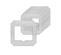 Tampone for Mocio Da 10 Pezzi, Compatibile Con Ecovacs, Compatibile Con Winbot, Mini Parti Di Ricambio Salviette Panno for Pulizia, Tamponi for Pulizia In Microfibra