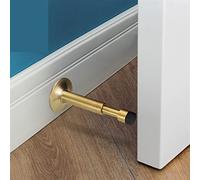 Tampone idraulico in rame puro Fermaporta muto Tappo for porta a pavimento Tappo for porta non magnetico a parete Hardware 1 Pz(Adjustable Silver)