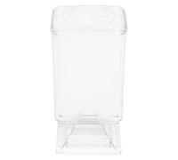 Tampone in cotone trasparente Tampone in cotone organizzatore di polvere di