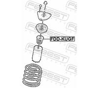 Tampone in gomma balestra Assale anteriore FDD-KUGF FEBEST per FORD KUGA I