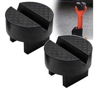 tampone in gomma per cric Universale cavalletti tamponi per ponte sollevatore auto Protezione per Batteria e Telaio Cric Adattatore in Gomma Compatibile