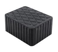 Jbm 160x120x80 Mm Rubber Pad Nero