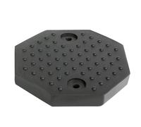 Jbm Rotary 125 Mm Rubber Pad Argento