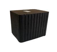 TAMPONE IN GOMMA RETTANGOLARE PER PONTE SOLLEVATORE 160X120X100mm