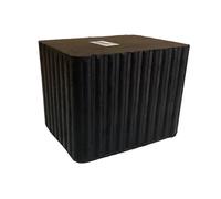 TAMPONE IN GOMMA RETTANGOLARE PER PONTE SOLLEVATORE 160X120X100mm