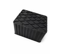 Tampone in gomma rettangolare per ponti sollevatori 160x120x78