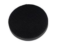 Tampone in spugna morbida per dischi abrasivi e utensili elettrici, compatibile con tamponi abrasivi da 2/3/4/5/6", tampone di interfaccia di ricambio bianco e nero