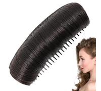 Tampone invisibile per capelli, fiocco invisibile, clip per capelli sintetici per volume di capelli, clip per capelli naturali, pettine sulla fronte per sollevare i capelli per trucco da sposa