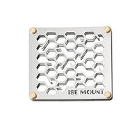 Tampone Isolante In Acciaio Inossidabile: Piastra In Metallo A Doppio Strato, Sottobicchieri Hollow Resistente Al Calore, Tappetino Da Pranzo Anti-scottature | Accessorio Da Tavolo Da Picnic Da