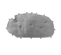 Tampone Isolante Per Motore Per Golf 6/Per Golf 6 Per GTI Cofano Auto Motore Isolamento Acustico Pad Cotone Copertura Insonorizzata Isolamento Termico Termico Pad Zerbino(Argento)