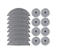 Tampone Lavabile, Compatibile Con Roborock, Saros 10 G30 S9 Maxv Ultra S90ver A1460RR Lato Piccolo Panno Mop Rag Robot Aspirapolvere Parti(16pcs)
