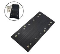 Tampone levigatrice 10 fori 225x115mm per una migliore raccolta della polvere du