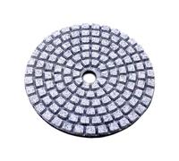 Tampone lucidante diamantato bagnato da 100 mm e 4 pollici for marmo, ruota flessibile for granito, disco in resina for terrazzo cemento(3000_7 GRITS MIXED_4INCH 100MM)