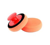 Tampone Lucidante For Cera For Auto, Disco For Lavaggio, Spugna Lucidante, Panno For La Pulizia Dei Cerchi Dell'auto, Applicatore In Microfibra For Spugna For Ceratura Auto(2sponges 1 handle)