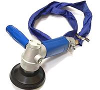 Tampone lucidante umido Lucidatrice pneumatica a getto d'acqua con scarico posteriore Platorello da 4 ", posizione della doppia impugnatura for smerigliatrice a umido durevole for utenti mancini per c