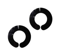 Tampone per capelli in silicone per saloni di parrucchiere collare da taglio impermeabile morbido design scialle per taglio dei capelli morire e styling collo Defender collo Wrap