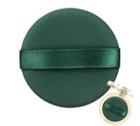 Tampone per Cipria Trucco, Morbido Accessorio Tondo Per Donne Ragazze e Professionisti, Sponza Viso, Fondotinta, Polvere Sciolta e Corrector per Blending e Viaggio
