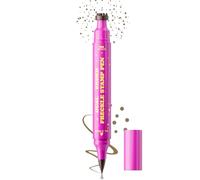 Tampone per lentiggini, penna a macchie per il viso, resistente all'acqua 2 in 1, cuscinetti per lentiggini e eyeliner per trucco naturale