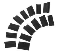Tampone per Levigatura in Gomma Nero, Set 14 Pezzi per Falegnameria | Forme Convessa, Flared e Diamond, per Lucidatura e Profili Curvi, Accessorio Manuale per Lavorazioni
