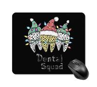 Tampone per Mouse Dentist Christmas Dental Squad Leopard Tappetino per il