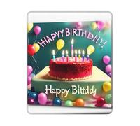 Tampone per Mouse, Happy Birthday Beautiful Mousepad Personalizzato Tappetino Mouse Base in Gomma Tappetino da Gaming per Ufficio Mouse 25X30Cm