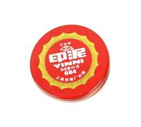 Tampone rosso per impronte digitali dito lavabile per uso aziendale, timbro per stampa a dita Cuscinetti rossi per timbri in gomma Cuscinetti rossi per timbratura Pad rosso lavabile rosso per