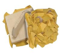 TAMPONE SERIE T20 CON BASE IN LEGNO. CM.20X20