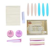 Tampone Unghie E Kit Di Lucentezza Policher Unghie | Crema Per La Riparazione Di Manicure | Polishing E Gloss Set | Amplificatore Di Manicure | Crema Di Lucidatura, Lucidatura, In Cera, Balsamo P