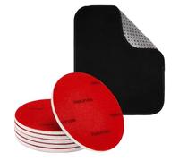 Tamponi Abrasivi Per Palle Da Bowling - Kit Di Lucidatura 7 Pezzi | Tampone Di Rivestimento Morbido In Tessuto In Microfibra - Carta Vetrata Per Pulizia Della Palla Da Bowling | Preparazione Del Gioco