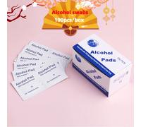 Tamponi alcolici per la pelle Disinfezione delle ferite al 75%, comodi per trasportare forniture essenziali per scatole di pronto soccorso per sport all'aria aperta in caso di catastrofe