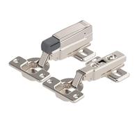 Tamponi ammortizzatori Fermi for armadio da cucina Fermaporta Cassetto Chiusura morbida e silenziosa Maniglia invisibile Cerniere for mobili for la casa(Straight Arm Hinge)