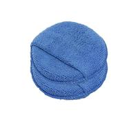 Tamponi applicatori for la cura della carrozzeria, spugne for lucidatura e ceratura, in morbida microfibra, strumenti for pulizia in schiuma tascabile rotonda(Blue 2Pcs)